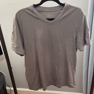 Bass Men's Charcoal V-Neck T-Shirt